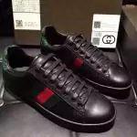 gucci low mode casual chaussures leather green back